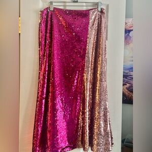 Endless Rose Sequin Skirt - Large
